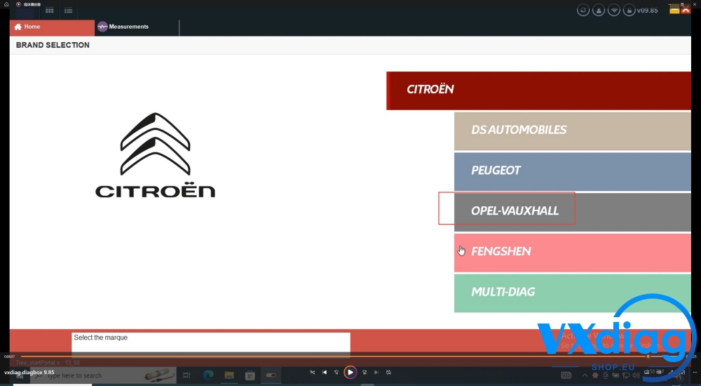 Authorization] VXDIAG License for PSA Peugeot Citroen DS Opel Diagbox